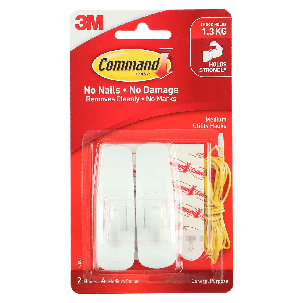 Command Medium Hook - 2 Pack