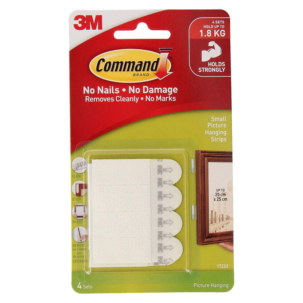 Command Picture Hanging Strips Small - 4 Pack