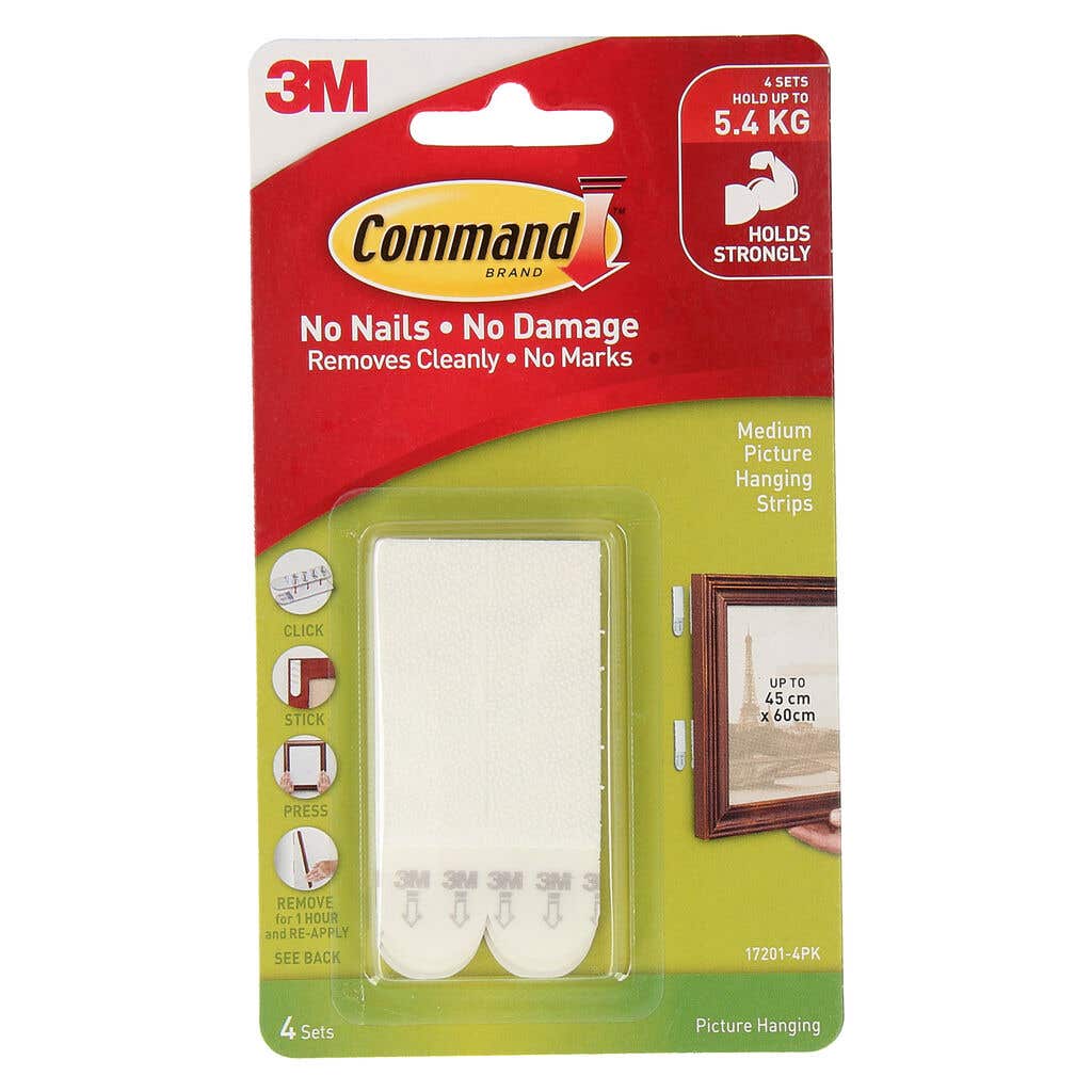 Command Picture Hanging Strips Medium - 4 Pack