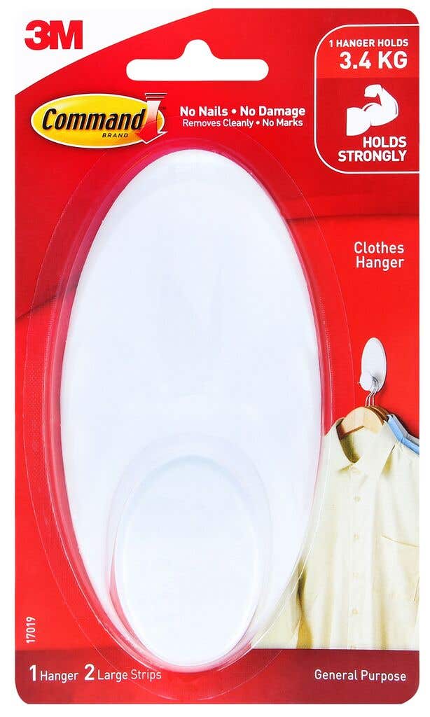 Command Clothes Hanger Hook -1 Pack