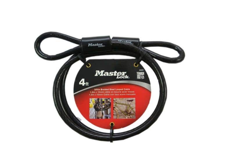Master Lock Cable Lock Braid 1.2m x 10mm
