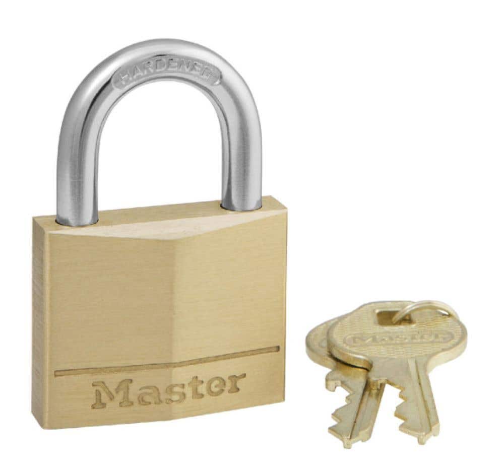 Master Lock Brass Padlock 40 x 22mm