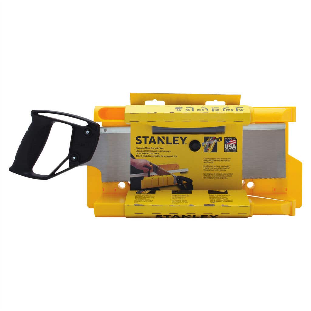 Stanley Clamping Mitre Box with Saw