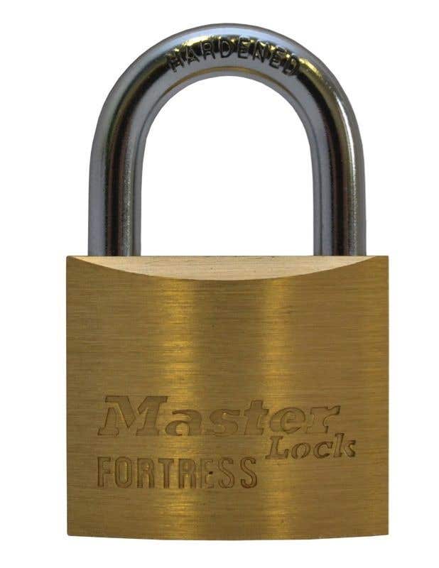 Master Lock Fortress Brass Padlock 30mm
