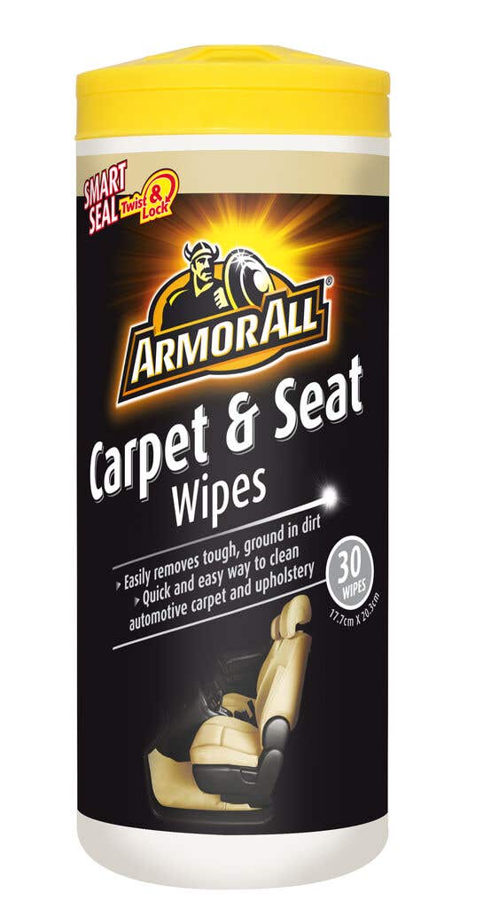 Armor All Carpet & Seat Wipes 30 Pack