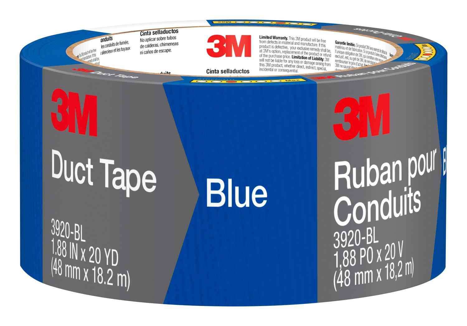 3M Duct Tape Blue 48mm x 18.2m
