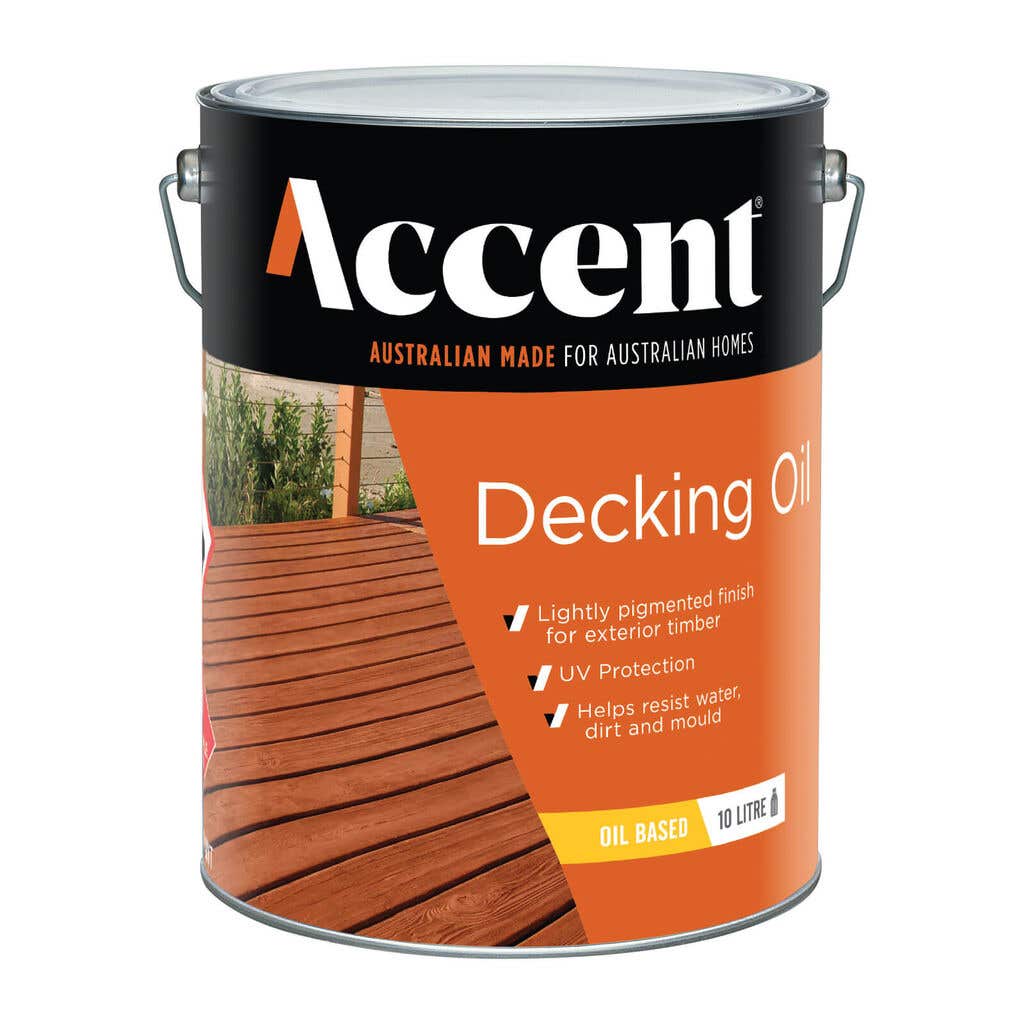 Accent Oil Based Decking Oil Natural 10L