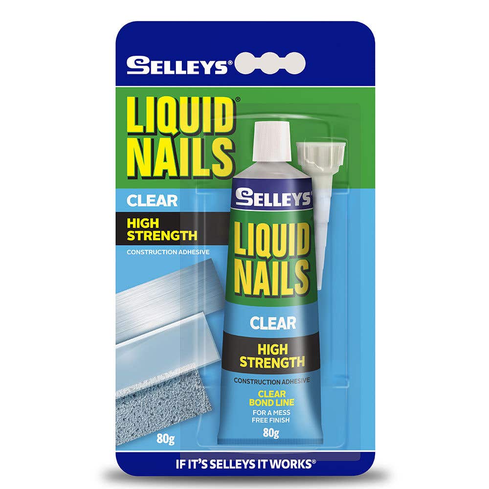 Selleys Liquid Nails Clear Adhesive 80g