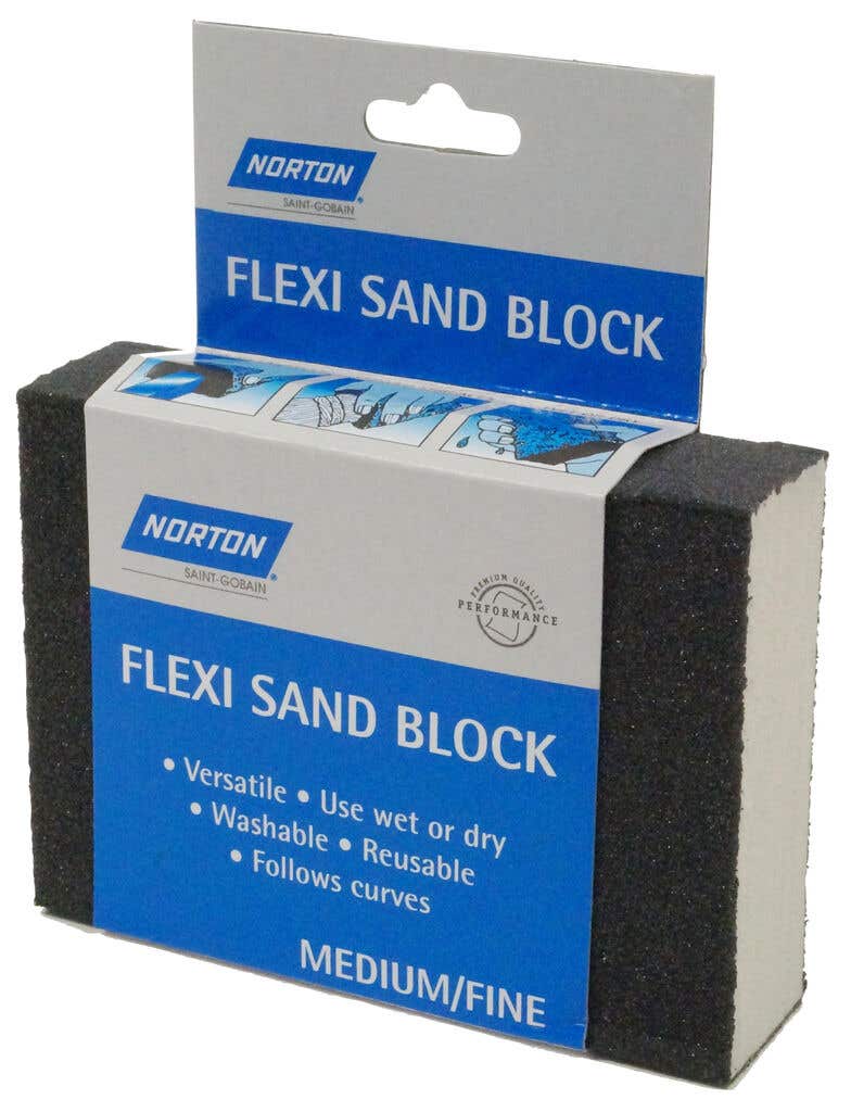 Norton Flexi Sand Block Medium/Fine
