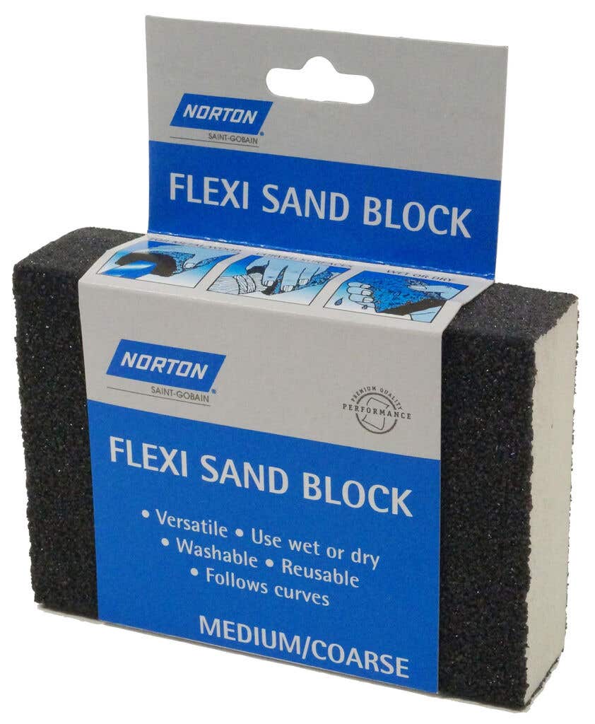 Norton Flexi Sand Block Medium/Coarse