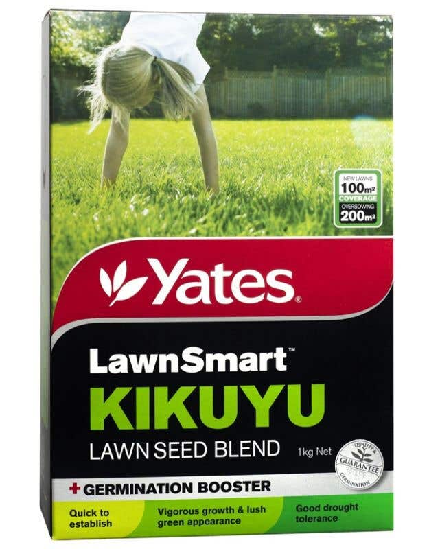 Yates Lawn Smart Kikuyu Lawn Seed 1Kg