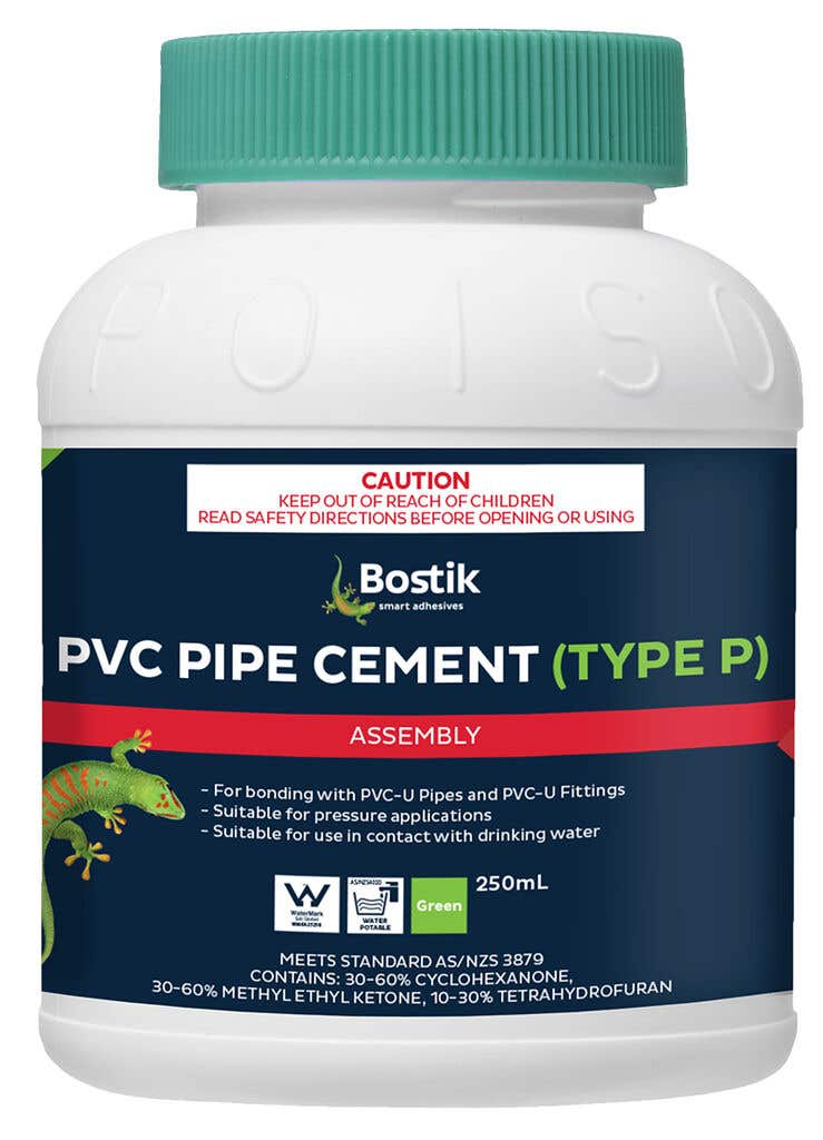 Bostik Solvent Cement Type P Green 125ml