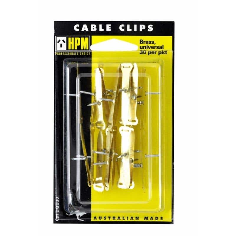 HPM Cable Pin Clips - 30 Pack