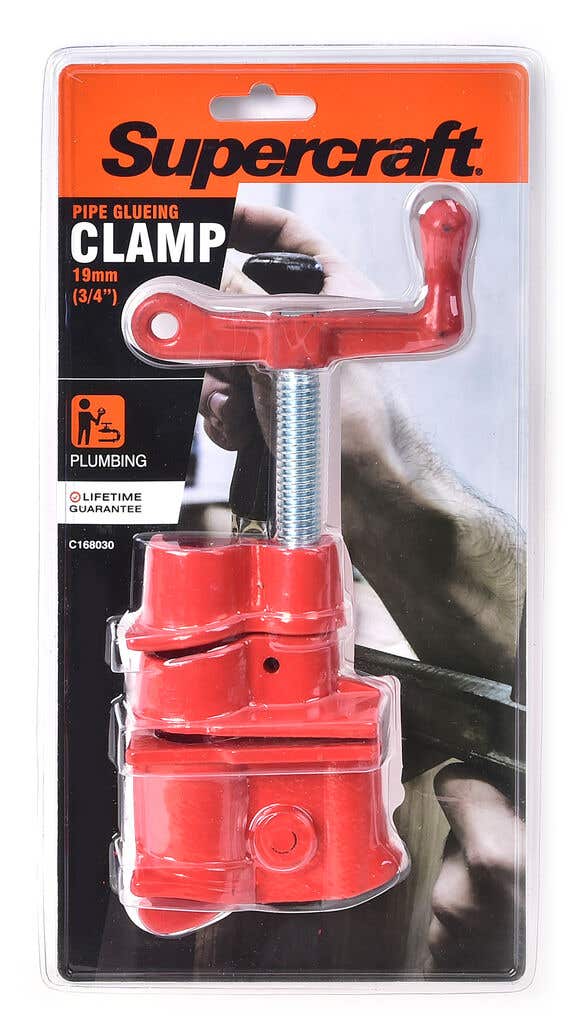 Supercraft Clamp Pipe Gluing Heavy Duty 3/4