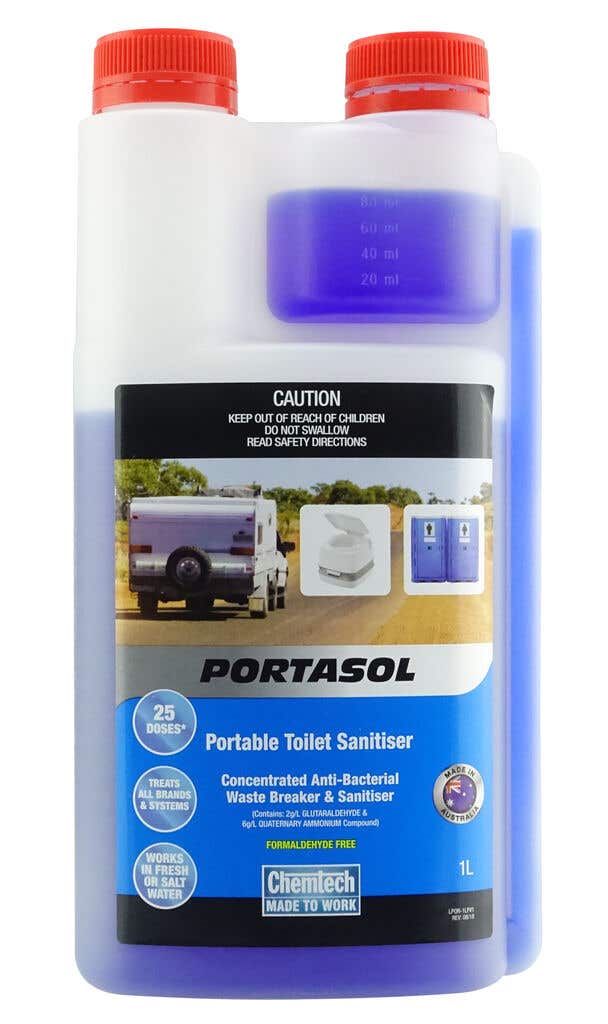 Chemtech Portasol Portable Toilet Sanitiser 1L