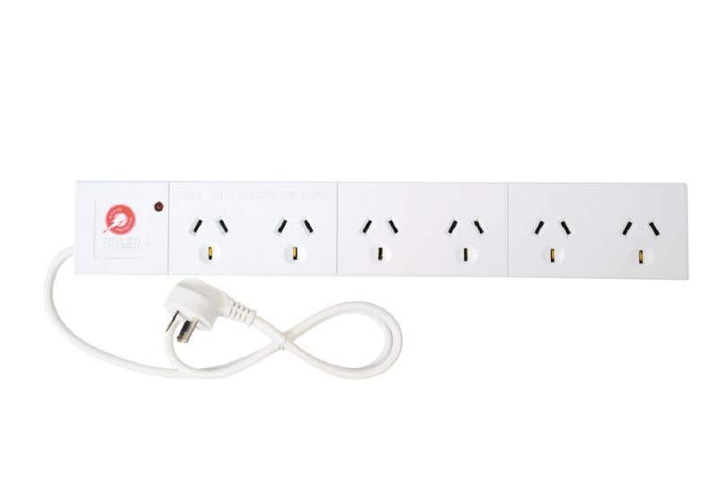 Arlec Surge Protect Powerboard 6 Outlet