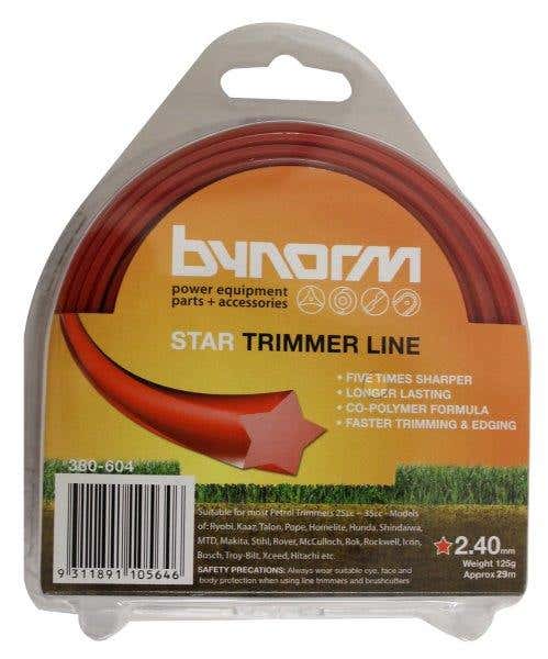 Bynorm Star Trimmer Line Red 2.4mm 125g