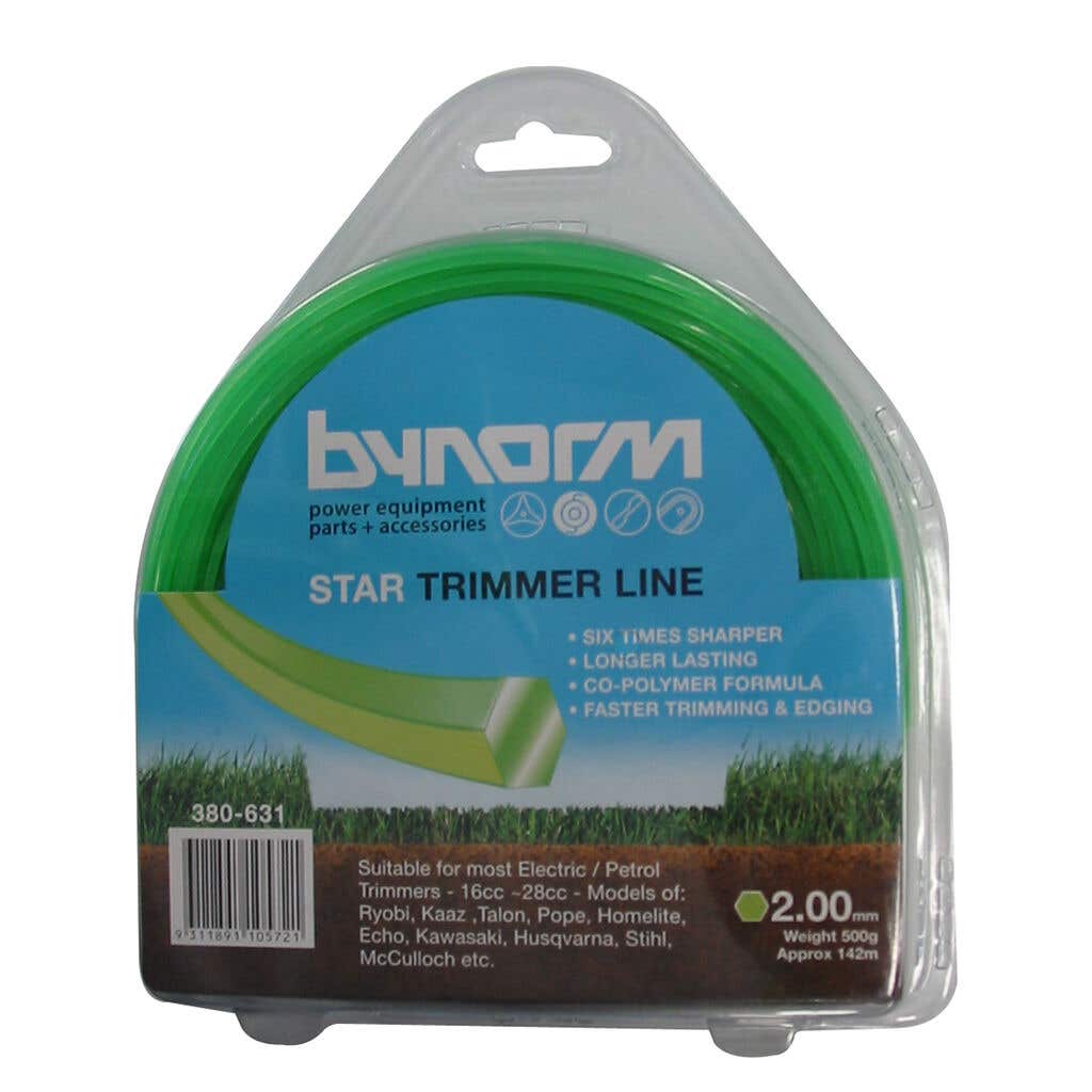 Bynorm Star Trimmer Line Green 2mm 500g