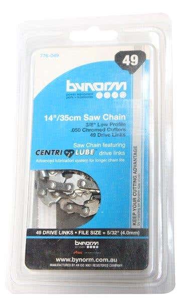 Bynorm Chainsaw Chain 49 Drive Links 3/8 Low Profile