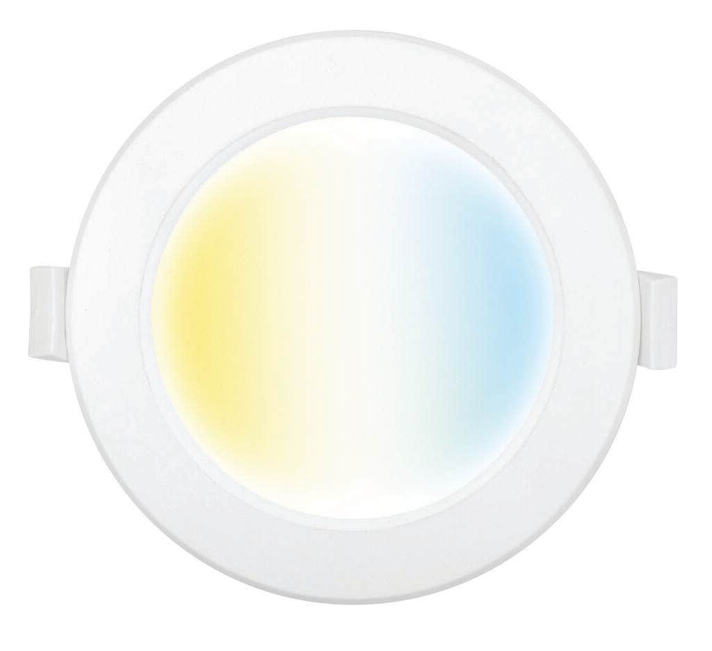 Brilliant Smart 9W LED Dimmable Downlight Trilogy CCT