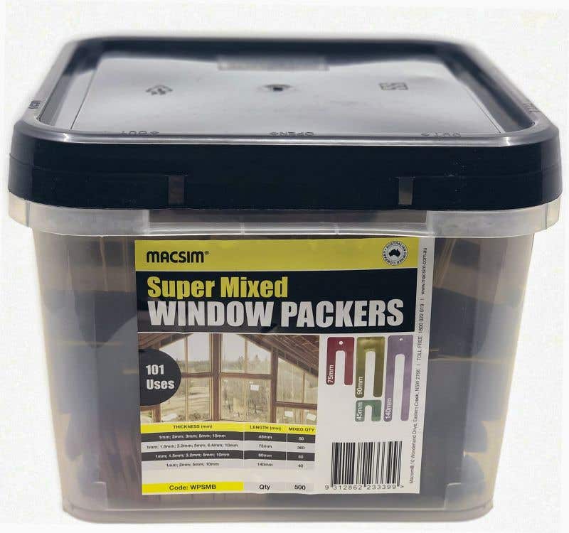 Macsim Super Mixed Window Packers - 500 Pack