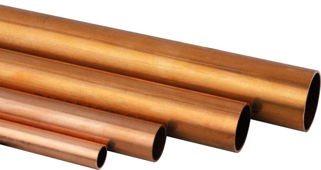Brasshards Copper Tube Typ B 1/2" 12.7 x 0.91 1.5m Length