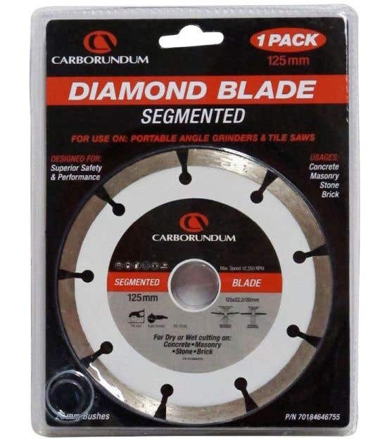 Carborundum Segmented Diamond Blade 125 x 22/20mm