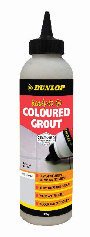 Dunlop Ready-To-Go Coloured Grout Misty Grey 800g