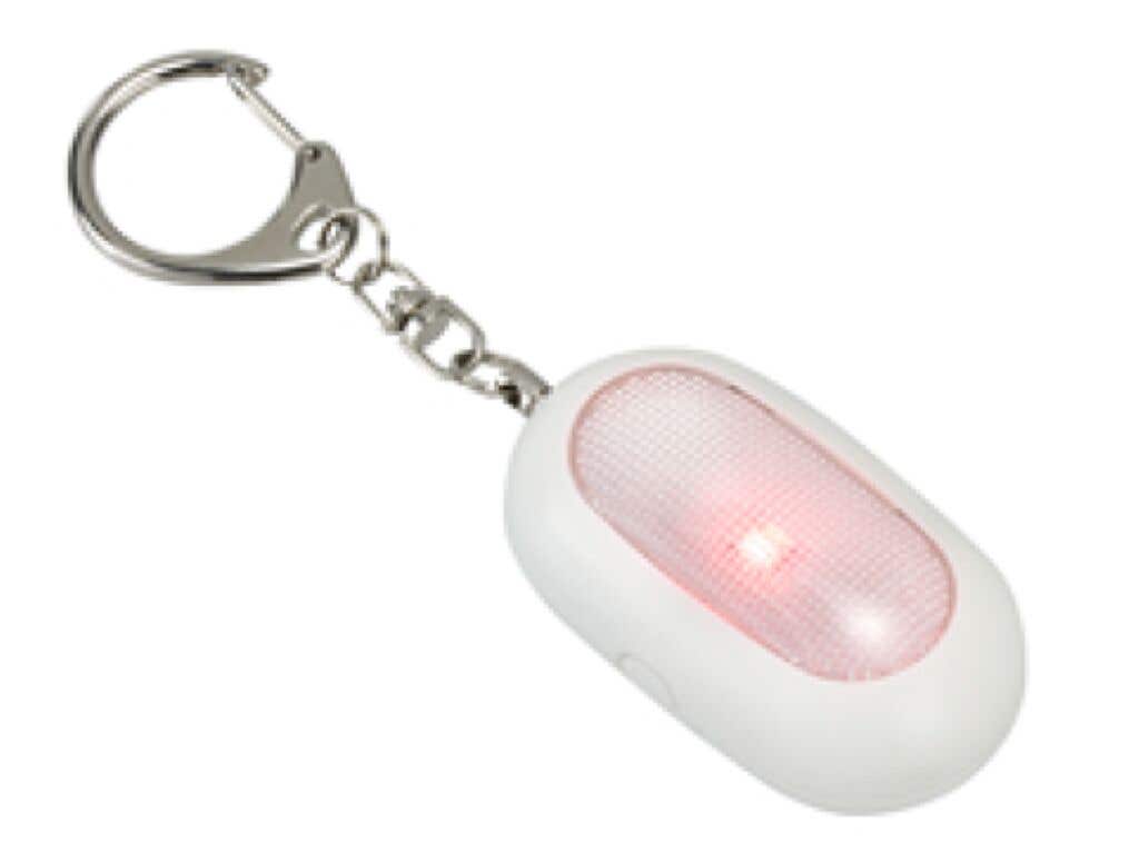 Quell Personal Alarm Keychain with LED Warning Light