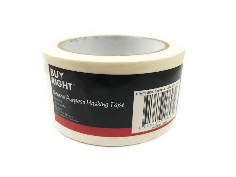 Buy Right Masking Tape - 3 Pack
