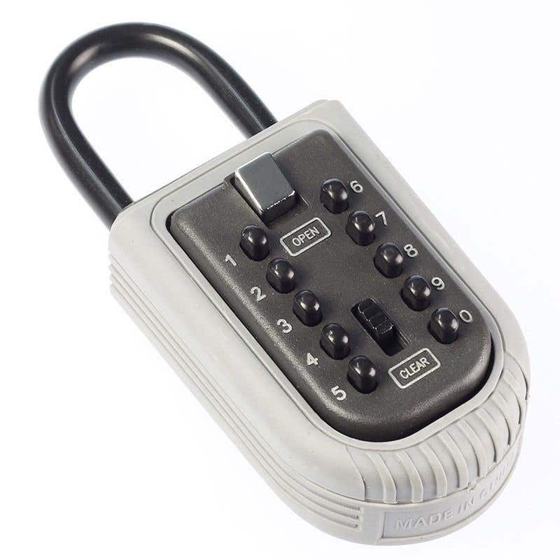 Master Lock Mini Key Safe with Portable Push Button