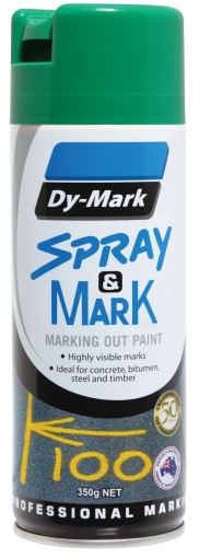 Dy-Mark Spray & Mark Paint  350G Green
