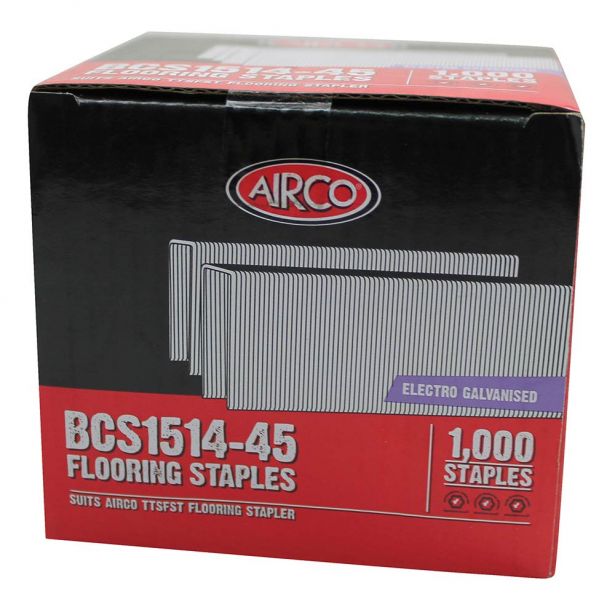 Airco Flooring Staple - 45 x 12.7mm SB15450 - Box of 1000