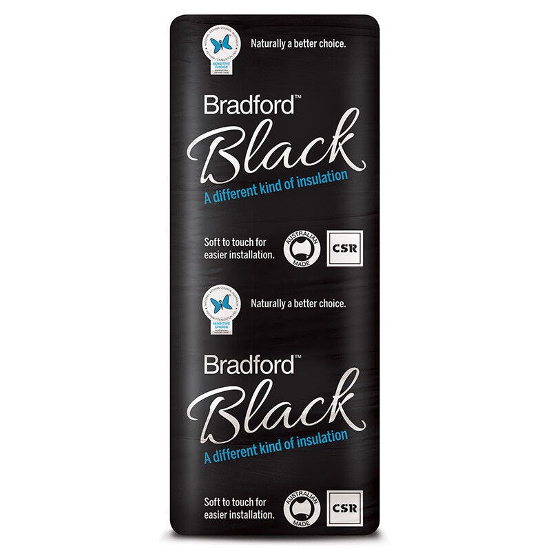 Bradford Black R4.1 Insulation Ceiling Batts 1160 x 580mm Pack 10