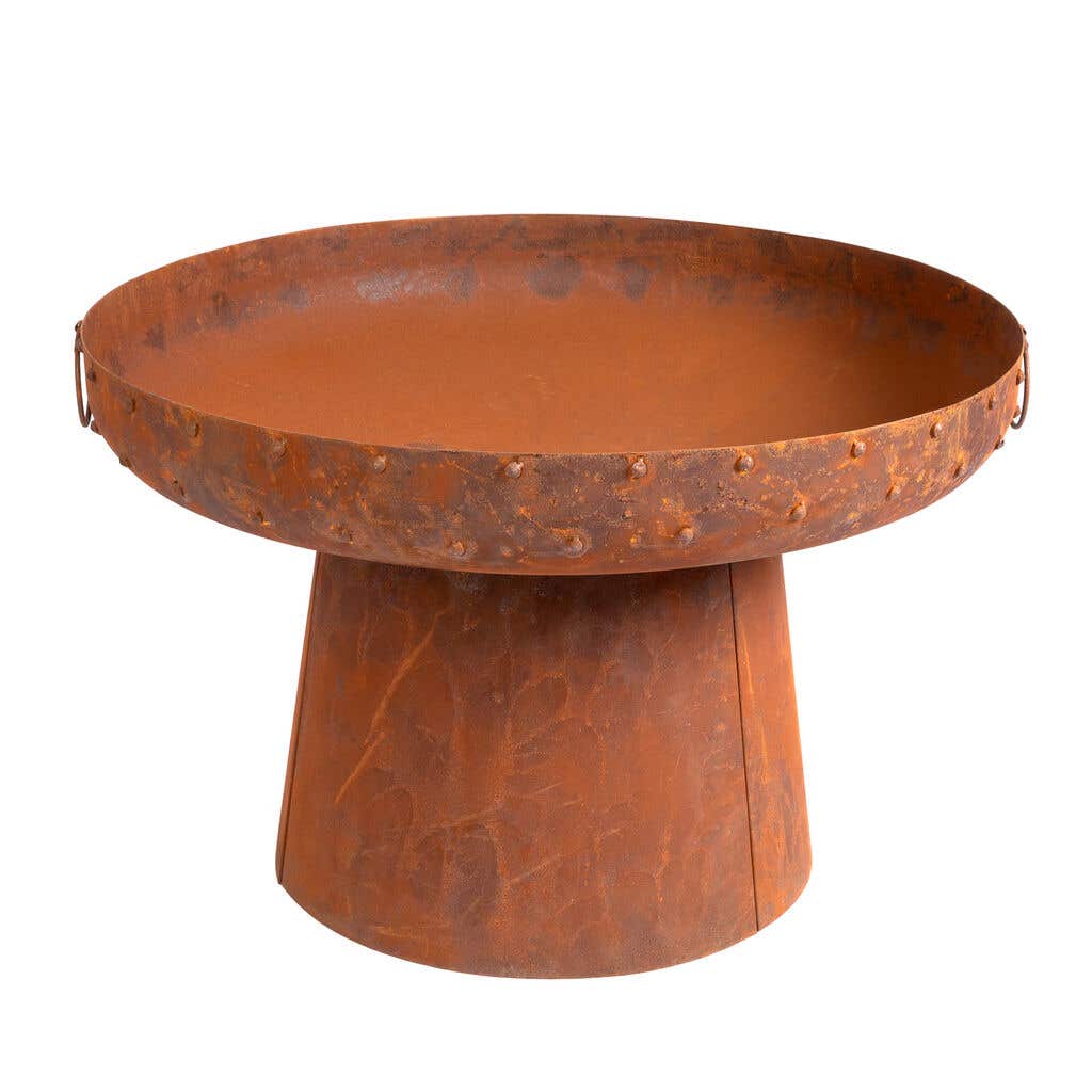 Kali Indian Rusted Firepit 800mm