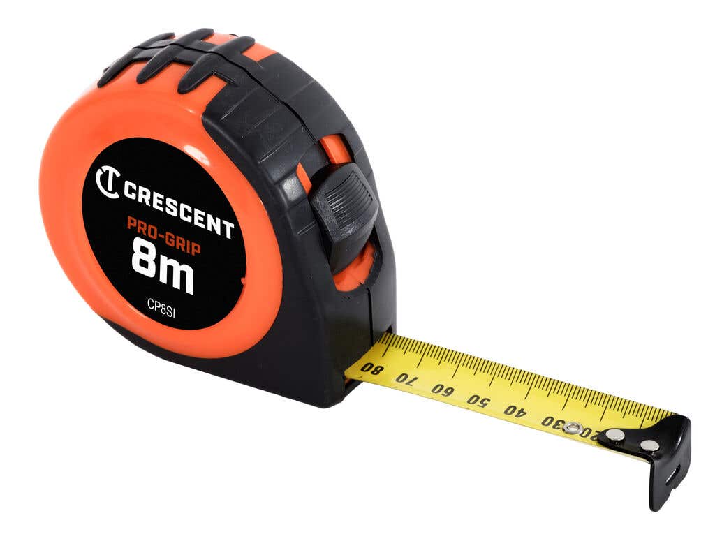 Crescent Pro-Grip Tape Measure 8m
