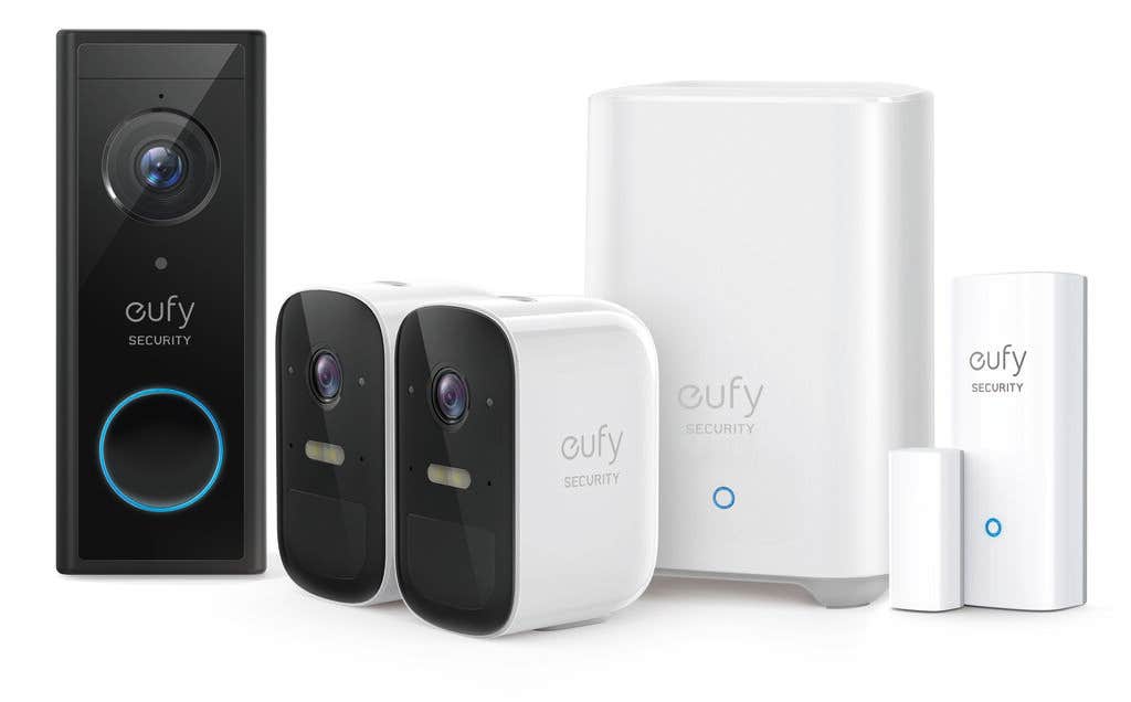 Eufy 2 Camera Doorbell & Sensor Bundle