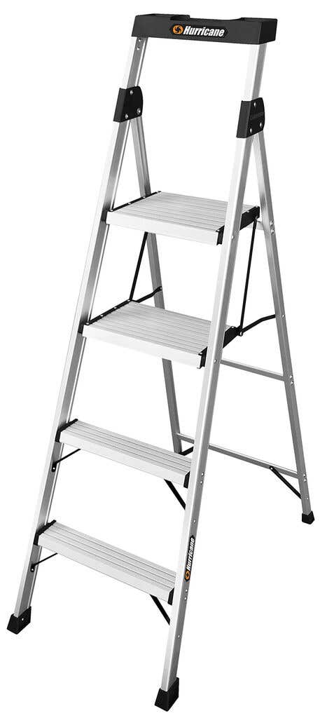 Hurricane™ 4 Step Dual Platform Ladder 120kg Domestic