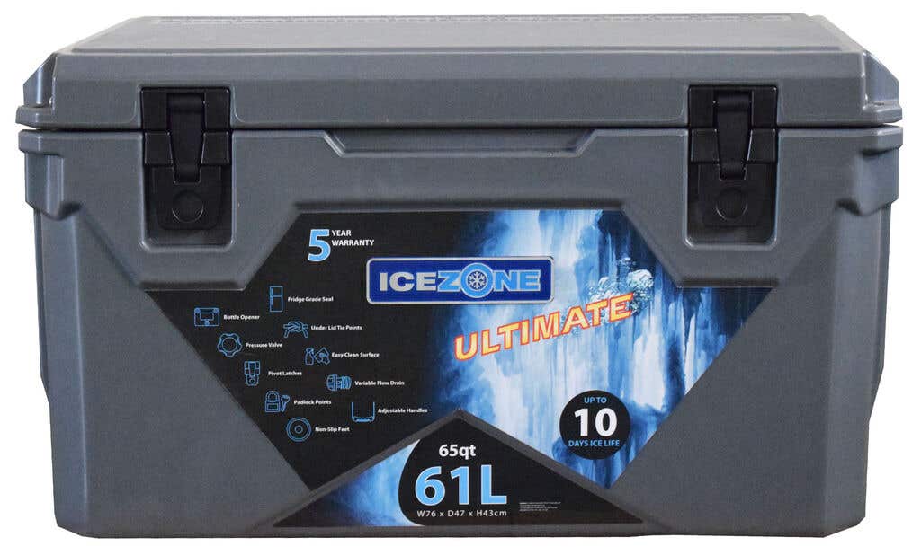 Icezone Ultimate Cooler Grey 61L