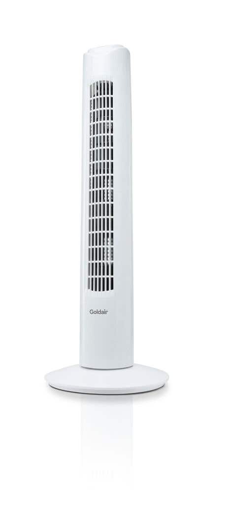 Goldair Tower Fan with Remote 81cm