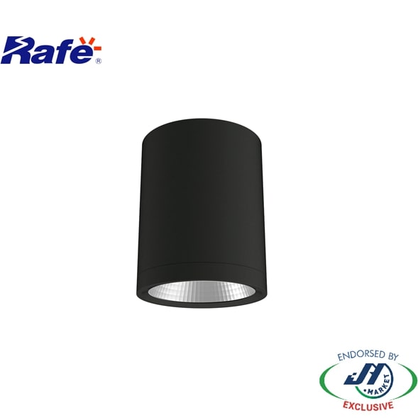 Rafe 24W Weatherproof (IP65) 5000k Cool White LED Downlight in Black 