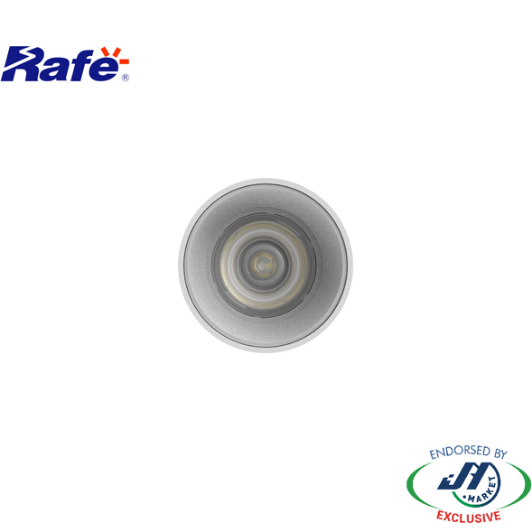 Rafe 12W 3000k Warm White Dimmable LED Track Light in White