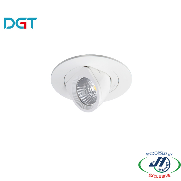 DGT 10W Non-glare 3000k Warm White LED Spotlight