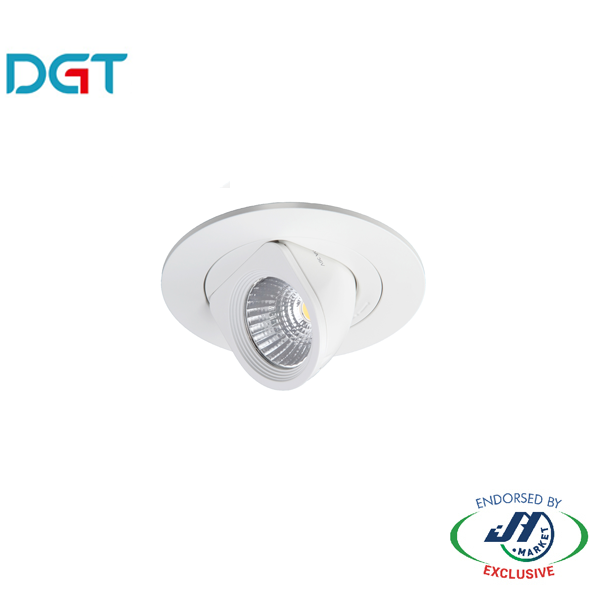 DGT 10W Non-glare 5000k Cool White LED Spotlight