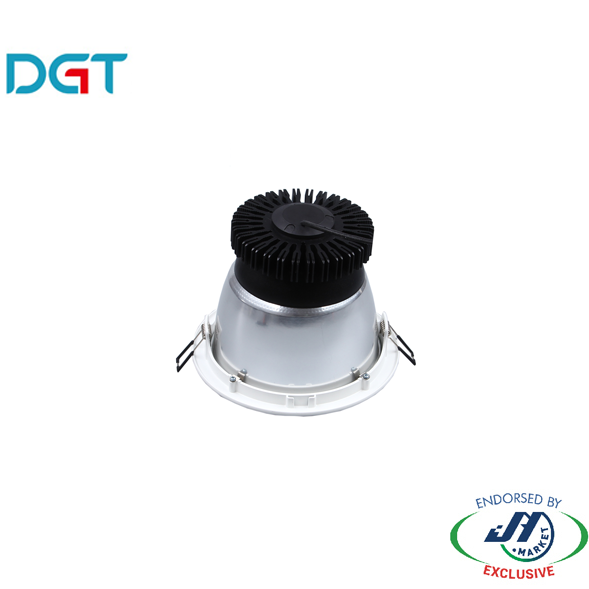 DGT 17W Alluminum Anti-glare 3000k Warm White LED Downlight