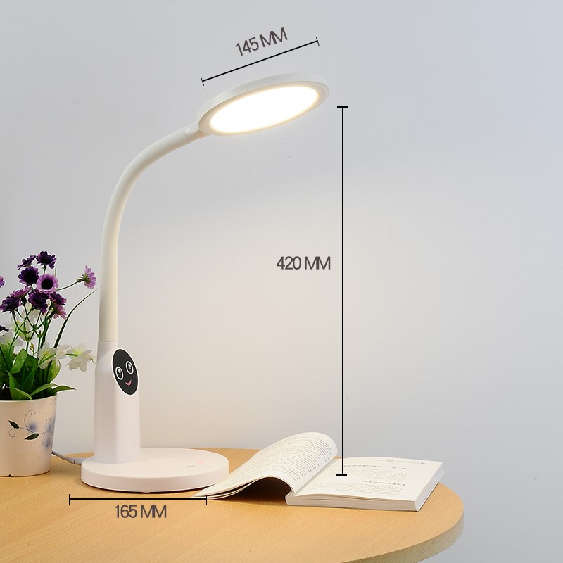 KG Flexible 4000k Neutral White Children's Desk Lamp in White