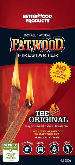 Fatwood Firestarter Box 680g