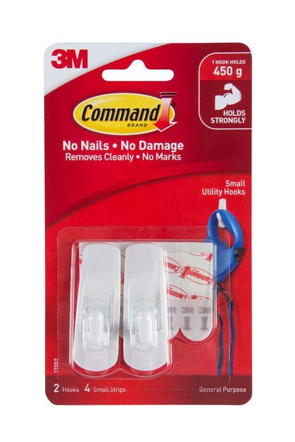 Command Small Hook - 2 Pack