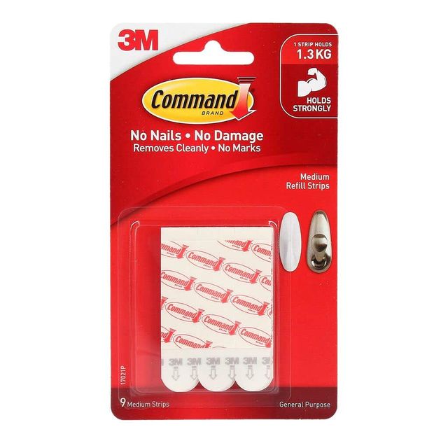 Command Picture Mounting Strip Medium - 4 Pack
