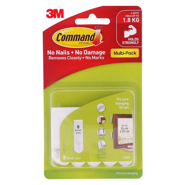 Command Picture Hanging Strips Small - 8 Pack